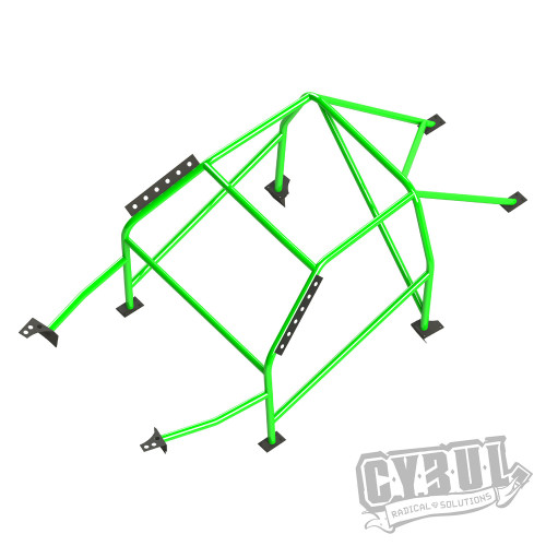 BMW E36 V1 weld-in roll cage by Cybul Radical Solutions