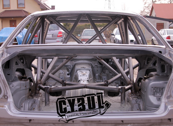 BMW E46 Klatka bezpieczeństwa V4 NASCAR bar'y CYBUL