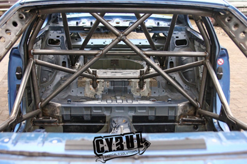 BMW E46 coupe roll cage by Cybul