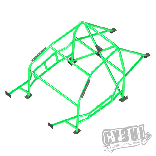 BMW E81 E82 E87 E88 weld-in roll cage by Cybul Radical Solutions