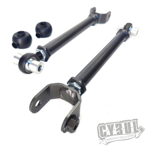 Mazda MX-5 ND rear lower adjustable control arms for camber and toe-in/out adjustment by Cybul Radical Solutions