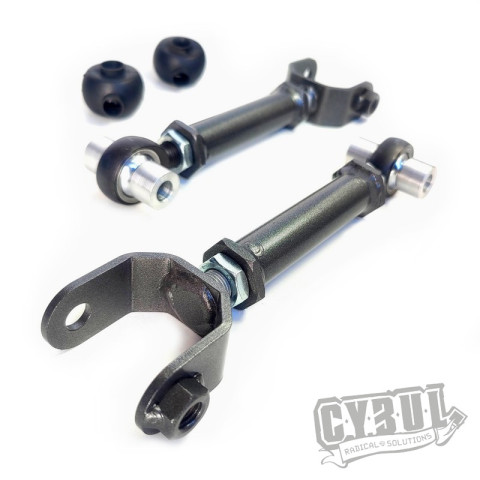 Mazda MX-5 ND rear upper adjustable control arms for camber and toe-in/out adjustment cy Cybul Radical Solutions