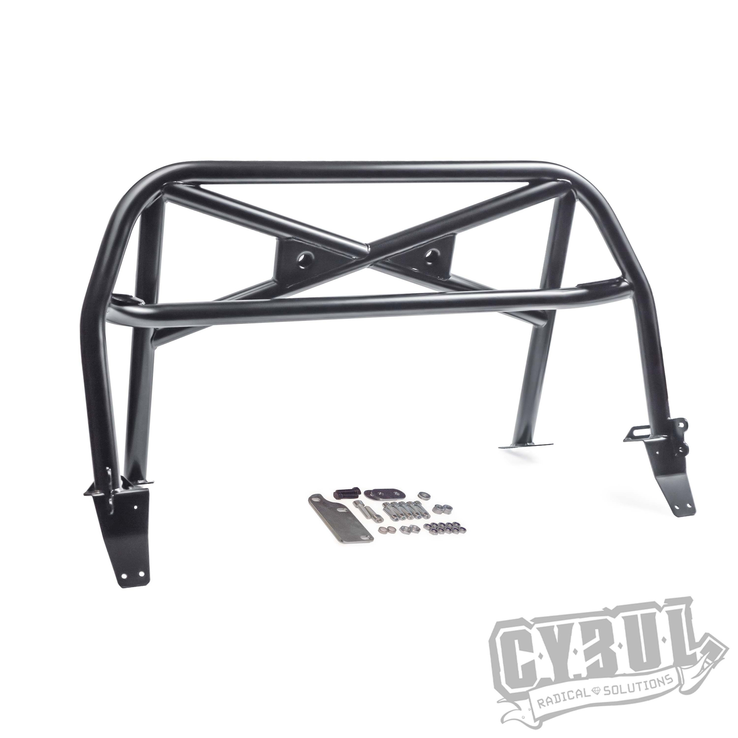 MX-5 NA/NB X type roll bar + door bar mounts - CYBUL