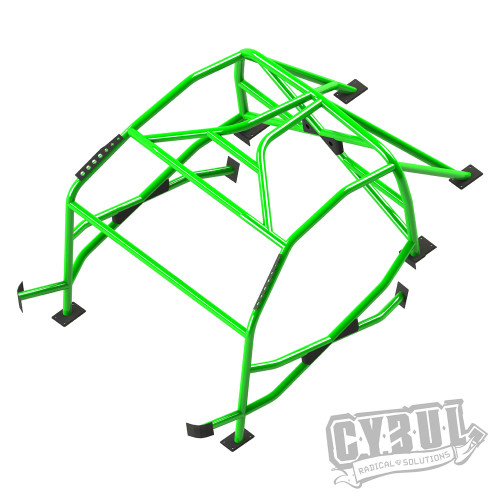 MX-5 NA and NB V4 roll cage by Cybul Radical Solution