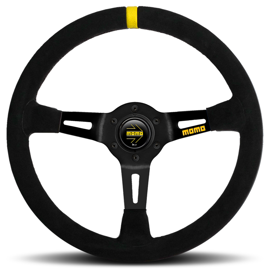 MOMO SUEDE STEERING WHEEL MODEL 08 - CYBUL