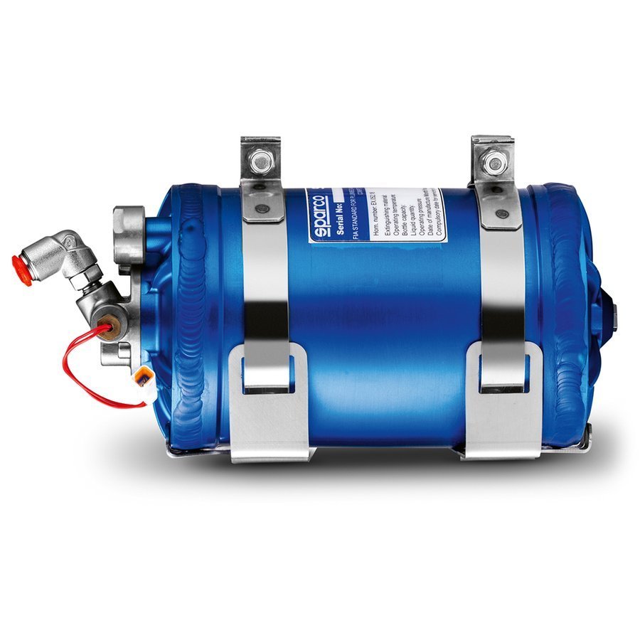 Sparco 4.25 Liter Electric Steel Extinguisher System main image 1